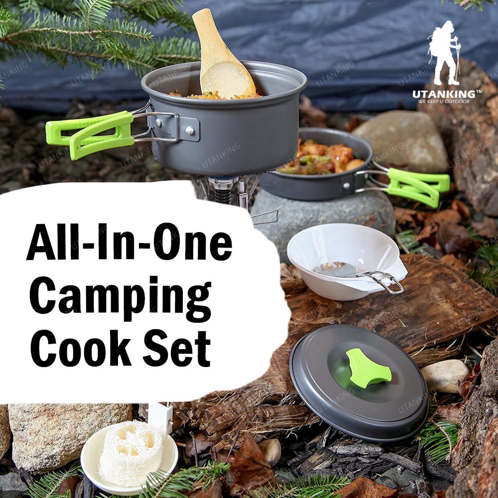 set memasak all in 1 camping